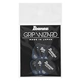 Ibanez PPA16MSG Wizard Series, Sand Grip Picks 6 Pack 0.8mm (PPA16MSGDB)