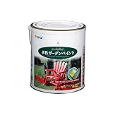 アサヒペン 水性ガーデンペイント マットブラック 1.6L