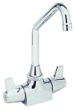 エルケイlkdc2223 10 – 1 / 2 "ダブルハンドル教室蛇口、クロム
