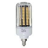 GLISTENY 18W Corn Bulb Lamp E27 E14 E12 E17 B22 LED Bulb 5736 140SMD PC Cooling 1800 LM LED Natural 