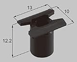 LIXIL部品 新日軽ブランド部品 装飾窓 丸窓：排水ブロック[E8ETC1150] ステンカラー[E8ETC1150]