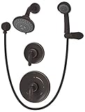 Symmons 5505-SBZ Elm Seasoned Bronze Shower System with Hand Spray [並行輸入品]
