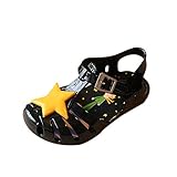 Hzjundasi ベビー ガールズ ボーイズ プリンススター カジュアル アンチスリップ 柔らかい ゼリー 靴 子供たち ビーチ サンダル 雨 ブーツ