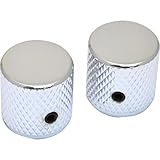 フェンダー Fender Telecaster/Precision Bass Knurled Knobs クローム ノブ