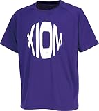エクシオン(XIOM) 卓球 Tシャツ バリオス Tシャツ 男女兼用 パープル(015) S TSH00001