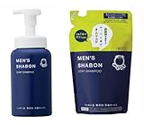 シャボン玉 メンズシャボン ソープシャンプー 本体 520ml 詰め替え 420ml
