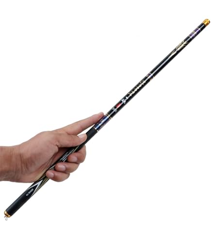 人気新品 | Amazon カーボンロッド 54 硬調 深流 渓流竿 wizz アルファ