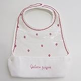 gelato pique ジェラートピケ ストロベリー baby お食事スタイ pbgg175753 OFFWHITE