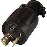 アメリカン電機:アメリカン電機 引掛形 ゴムプラグ 3P20A250V 3222R 型式:3222R