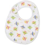 Sock Monkey Faces Printed Infant Bib by MWCBK