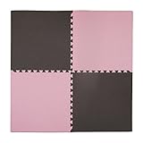 Tadpoles 4 Piece Playmat Set, Pink/Brown by Tadpoles