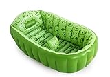 Can Sit On The Baby Inflatable厚みThe Tub グリーン