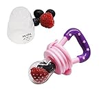 Boppin Baby Food Feeder | Baby Fruit Feeder | Teething Toy | Silicone Teether Nibbler | No Messy Mes