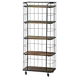 5段シェルフ [W60 x D35 x H138cm] 家具 収納家具 オープンシェルフ・ラック