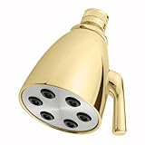 Jaclo B728-PB Contemp #2 Showerhead Polished Brass [並行輸入品]