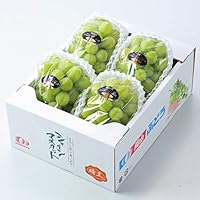 めめっこ　特秀品　岡山県産　シャインマスカット晴王　約2kg 3房入2箱 Amazon.co.jp: ぶどう シャインマスカット 晴王 優品 3～6房 2kg