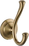 Delta Faucet 79435-CZ Linden Double Robe Hook, Champagne Bronze [並行輸入品]