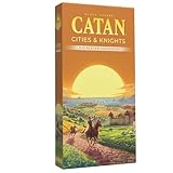 CATAN Cities & Knights ボードゲーム 5~6人用 プレイヤー拡張 - より多くのプレイヤーで帝国を拡大しましょう!子供と大人向けの戦略ゲーム 対象年齢12歳以上、3~6人用 60~90分のプレイ時間 CATAN Studio製