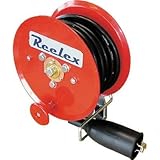 中発販売:Reelex アースリール 5.5SQ×10m 50Aアースクリップ付 ER-810M 型式:ER-810M