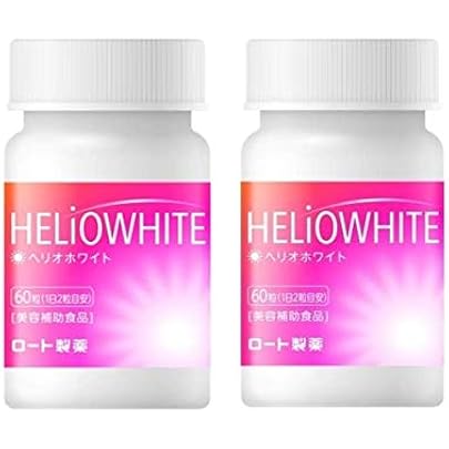 Amazon | 【3個セット】 ロート製薬 ヘリオホワイト 60粒×3個セット