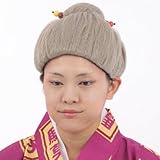 [マジックナイト] DXお団子ばあちゃんかつら かつら ウィッグ グレー コスプレ 演劇 小物 宴会 男女兼用