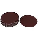 uxcell サンディングディスク 　フックとループサンドペーパー　サンディングディスク　研削　研磨　12.7cmの直径　1500の粒度　20個入り