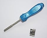 Snap-on (スナップオン) ラチェットドライバー ハードグリップ 限定 パールブルー SSDMR4BPB [並行輸入品]