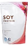 ソイプロテイン 1kg チョコ ストロベリー バナナ SOY PROTEIN 筋トレ トレーニンググッズ 飲みやすい 自宅トレーニング 宅トレ ジム ダンベル バーベル （Men's、Lady's、Jr）ファイティングロード (ストロベリー)