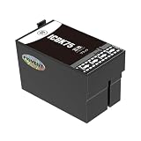 【SEASKY】 ICBK75 ブラック 顔料 単品 ふで エプソン プリンター用 互換インク インク カートリッジ (IC75 IC4CL75 PX M740F M740FC6 M741F PX M741FC6 S740 M740FC7 M740FC8 PX M741FC7 M741FC8 S740C7)