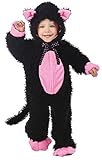 黒猫 ベビー・幼児用 コスチューム 着ぐるみ/Black Kitty Infant サイズ：X-Small (4)