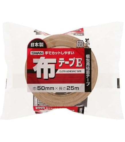 Amazon | 古藤工業 Monf No.860 安全標示用布粘着テープ 黄/黒 幅50mm