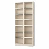 【代引・日時指定・北海道沖縄離島への配送不可】大洋 カラーラック  幅865×奥行310×高さ2000mm ホワイト NC2090 WH