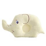 新生児用 枕 ベビー枕 ソフト 通気性 絶壁防止枕 赤ちゃん枕 矯正枕 (イエロー)