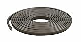 M-D Building Products 78196 Vinyl Gasket Weatherstrip, 1/2-Inch-by-17 Feet, Brown [並行輸入品]