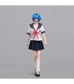 Amazon.co.jp: HiPlay 1/12 学生服 セーラー服 服装セット 日常 可動