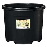 【個人宅配送不可】【10個入】 NPポット #45 ブラック φ480×380Hmm 45L 果樹 庭木用 鉢 プランター DICプラスチック 日A代不