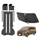 【SunYard】新型 アルファード ヴェルファイア 40系 フロアマット 3D 荷台 フロア マット 防水 防汚 汚れ 防止 3D フルセット (【サマーセット】フロア＋傘サンシェード, 40系)