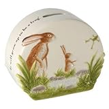 John Beswick Guess How Much I Love You Hand Painted Money Box Bank by John Beswick