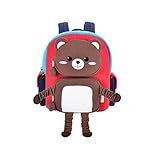 かわいい クマ ぬいぐるみ 通園 通学 出かけ リュック バッグ リュックサック 子供用