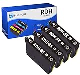 RDH-BK 互換インク エプソン(Epson)用 RDH インク リコーダー 合計4本 インクカートリッジ PX-048A PX-049A