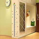 highpot高さスケールメジャーGrowth Chartキッズ赤ちゃん保育園寝室の壁のステッカー漫画デカールアートホームデコレーション Size: approx. 500 X 200mm/19.68