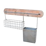 ジ-ニアルセクションラックA ウォールシェルフ かっこいい インダストリアル 棚 シンプル 幅650