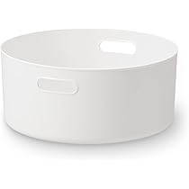 Amazon.co.jp: 無印良品 やわらかポリエチレンケース・丸型・中 約直径