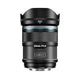 SIRUI Sniper 23mmオートフォーカスレンズ、F1.2広角APS-Cカメラレンズ(Xマウント、ホワイト)