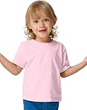 Hanes T120 Comfortsoft Crewneck ToDDler T-Shirt Size 3T, Pale Pink