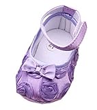 (ビグッド)Bigood フォーマルシューズ ベビーシューズ 女の子 子供靴 フォーマル靴 七五三 発表会 結婚式ルームシューズパープル11cm