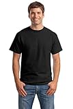 Hanes メンズ BEEFY 半袖Tシャツ ( 2枚組 ) US サイズ: X-Large カラー: ブラック