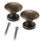 2個入り プルハンドル キャビネット取っ手 引き出し取っ手 ノブ 金具 装飾パーツ DIY 工具 25*23mm