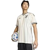 [アディダス] サッカー 半袖 Tシャツ サッカー日本代表 2026 アウェイ レプリカ ユニフォーム KLG77 メンズ オフホワイト/ブラック (JN1872)