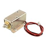 Jiayuane ミニ電動ボルトロック小型キャビネットソレノイドドアロック荷物ファイルのロッカー